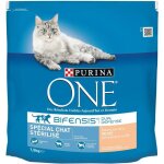 Purina one croquettes  la truite et au bl - pour chat adulte strilis - 15 kg
