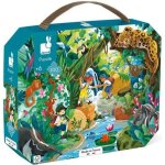 Puzzle 100 pi�ces janod - d�couverte dun temple incas - mixte - vert - dessins anim�s et bd - enfant