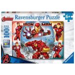 Puzzle 100 pices xxl le puissant iron man / marvel avengers 00013377 a partir de 6 ans ravensburger ...