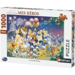 Puzzle 1000 pices - la famille disney - marque nathan - thme dessins anims et bd - mixte - a partir ...