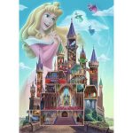 Puzzle 1000 pices ravensburger - aurore - collection chteau des princesses disney - blanc - 12 ans