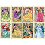 Puzzle 1000 pices - ravensburger - princesses disney - art nouveau - jaune - mixte - a partir de 9 ans ...