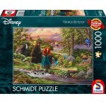 Puzzle 1000 pi�ces - schmidt - disney brave - merida - multicolore - qualit� sup�rieure