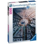 Puzzle 1000 pi�ces - paris vue den haut - ravensburger - paysage et nature - mixte - d�s 14 ans