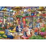 Puzzle - wasgij mystery 28 - folie f�line - 1000 pi�ces - 68 x 49 cm - adulte