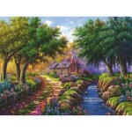 Puzzle 1500 pices cottage au bord de la rivire adultes & enfants ds 14 ans 12000735 ravensburger