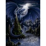 Puzzle 1500 pices le dragon bleu adultes & enfants ds 5 ans 12000731 ravensburger