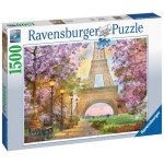 Puzzle 1500 pices ravensburger - amour  paris - pour les passionns de puzzles