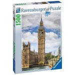 Puzzle 1500 pices ravensburger - drle de chat sur big ben - animaux - mixte