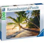 Puzzle 1500 pices ravensburger - plage secrte - paysage et nature - ds 14 ans