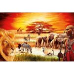 Puzzle 3000 pices la fiert du massa adultes et enfant paysage et nature ds 14 ans ravensburger