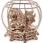 Puzzle 3d aquarium mécanique en bois ugears - modèle mécanique - 325 pièces - 23. 5 * 23. 5 * 20 cm Puzzle 3d aquarium mécanique en bois ugears - modèle mécanique - 325 pièces - 23. 5 * 23. 5 * 20 cm