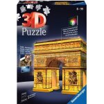 Puzzle 3d arc de triomphe illuminé - ravensburger - 216 pièces - sans colle - avec leds couleur - enfant ... Puzzle 3d arc de triomphe illuminé - ravensburger - 216 pièces - sans colle - avec leds couleur - enfant ...