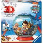 Puzzle 3d ball patpatrouille - ravensburger - 72 pices numrotes - diamtre 13 cm
