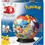 Puzzle 3d ball pokémon 72 pièces - ravensburger - puzzle enfant 3d sans colle - dès 6 ans Puzzle 3d ball pokémon 72 pièces - ravensburger - puzzle enfant 3d sans colle - dès 6 ans