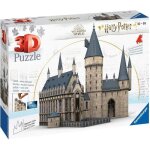 Puzzle 3d chteau de poudlard - ravensburger - 540 pices - harry potter - sans colle