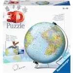 Puzzle 3d globe 540 pices - ravensburger - ducatif pour enfants - sans colle - ds 12 ans