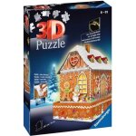 Puzzle 3d maison de nol en pain dpices - ravensburger - monument 257 pices - sans colle - change de ...