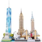 Puzzle 3d new york city - revell - 123 pi�ces - mat�riau eps