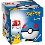 Puzzle 3d - ravensburger - pok�mon - 54 pi�ces - multicolore - dessins anim�s et bd