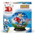 Puzzle 3d - ravensburger - sonic - 72 pi�ces - support inclus - � partir de 6 ans