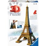 Puzzle 3d tour eiffel - ravensburger - 216 pices - sans colle - architecture et monument