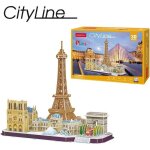 Puzzle 3d tour eiffel paris - xtrem raiders - enfant 8 ans et plus - voyage et cartes - carton plume ...