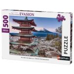 Puzzle 500 pi�ces - nathan - au c?ur du japon - architecture et monument - blanc - mixte
