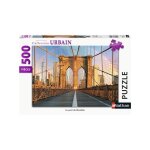 Puzzle 500 pi�ces - le pont de brooklyn - nathan - architecture et monument - mixte