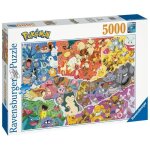 Puzzle 5000 pices - pokmon allstars - ravensburger
