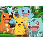 Puzzle 60 pièces : les pokémon au parc Puzzle 60 pièces : les pokémon au parc