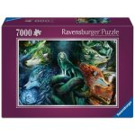 Puzzle 7000 p - les loups - ravensburger