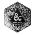 Puzzle 750 donjons et dragons - paladone - hexagonal - fantastique - 750 pi�ces