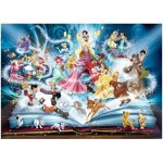 Puzzle adulte les heros disney et le livre de contes - 1500 pieces - 101 dalmatiens - roi lion - livre ...