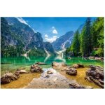 Puzzle adulte - vue sur le lac et la montagne au printemps - 1000 pieces - collection paysage