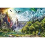 Puzzle adulte : au pays des dragons 3000 pieces - collection chateau montagne lac - animaux fantastique ... Puzzle adulte : au pays des dragons 3000 pieces - collection chateau montagne lac - animaux fantastique ...