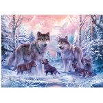 Puzzle adulte : les loups arctiques - 1000 pieces - animaux - ravensburger
