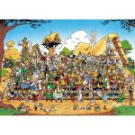 Puzzle adulte le village dastrix - 1000 pieces - collection bd chien idfix les romains - oblix - clopatre ...