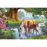 Puzzle animaux - schmidt spiele - chevaux dans le ruisseau - 150 pices - enfant 7 ans