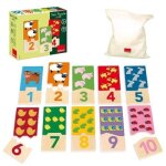 Puzzle en bois pour apprendre � compter - goula - 53329 - animaux - 10 pi�ces - pour enfant de 2 ans ...
