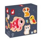 4 puzzles animaux de compagnie