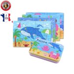 Puzzles en bois heyzoey 4 niveaux de difficult� diff�rents jouet �ducatif parfait pour puzzle enfant ...