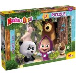 Puzzle double face masha et michka - lisciani giochi - 24 pièces - pour dessiner et colorier Puzzle double face masha et michka - lisciani giochi - 24 pièces - pour dessiner et colorier