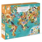 Puzzle �ducatif g�ant dinosaures 200 pi�ces