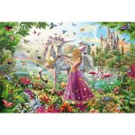 Puzzle enfant 200 pi�ces - belle f�e dans la for�t magique - schmidt and spiele