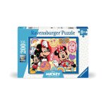 Puzzle enfant - ravensburger - 200 pi�ces xxl - mickey et minnie - �ducatif - multicolore