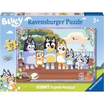 Puzzle giant 24 pi�ces moment en famille / bluey d�s3 ans aventure 05622 ravensburger