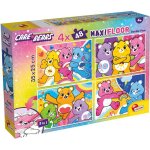 Puzzle maxifloor - care bears - liscianigiochi - 4 x 48 pi�ces - d�s 4 ans