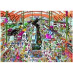Puzzle mercier train station schone - 2000 pi�ces - 688 x 966 cm