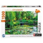 Puzzles - puzzle 1500 pièces nathan claude monet: giverny (84x60cm) Puzzles - puzzle 1500 pièces nathan claude monet: giverny (84x60cm)